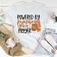 Powered By Pumpkin Spice & Prayer Tee