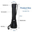 Lampe de plongée LED rechargeable premium pour exploration sous-marine