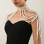 Elegant Multi-Layer Tassel Pearl Shoulder Chain