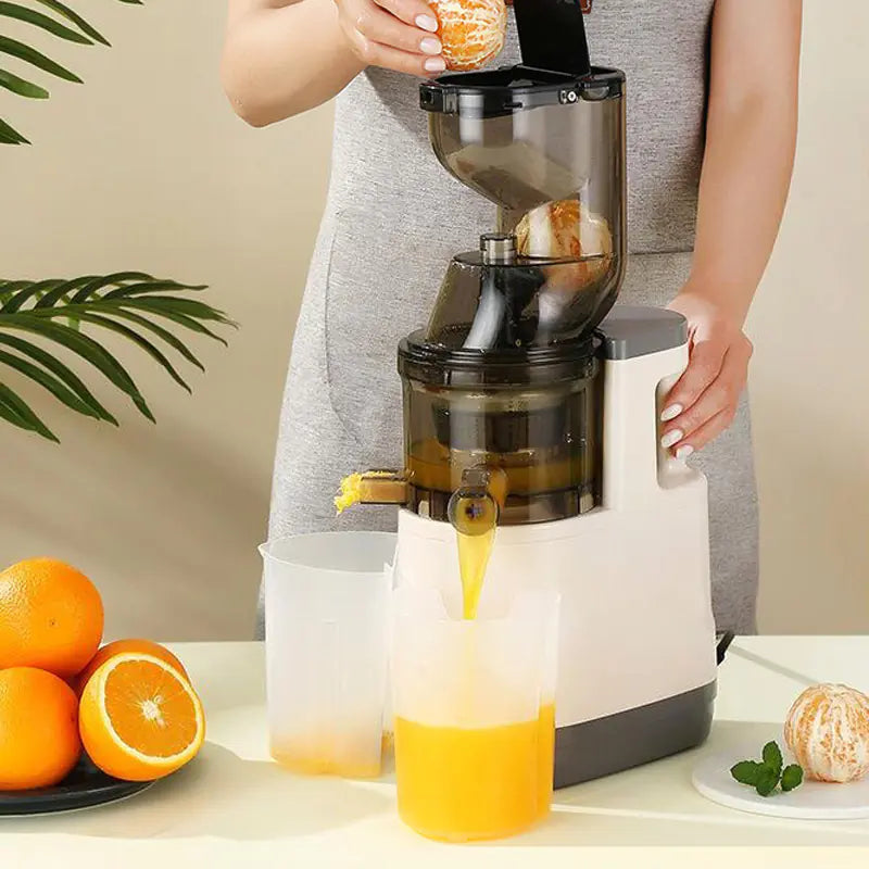 Machine à jus automatique à haute extraction pour un usage domestique