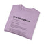 T-shirt unisexe teint en pièce - Définition de la phase pré-ictale