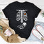 Pregnant Skeleton Baby Boy T-Shirt