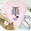 Pregnant Skeleton Baby Boy T-Shirt
