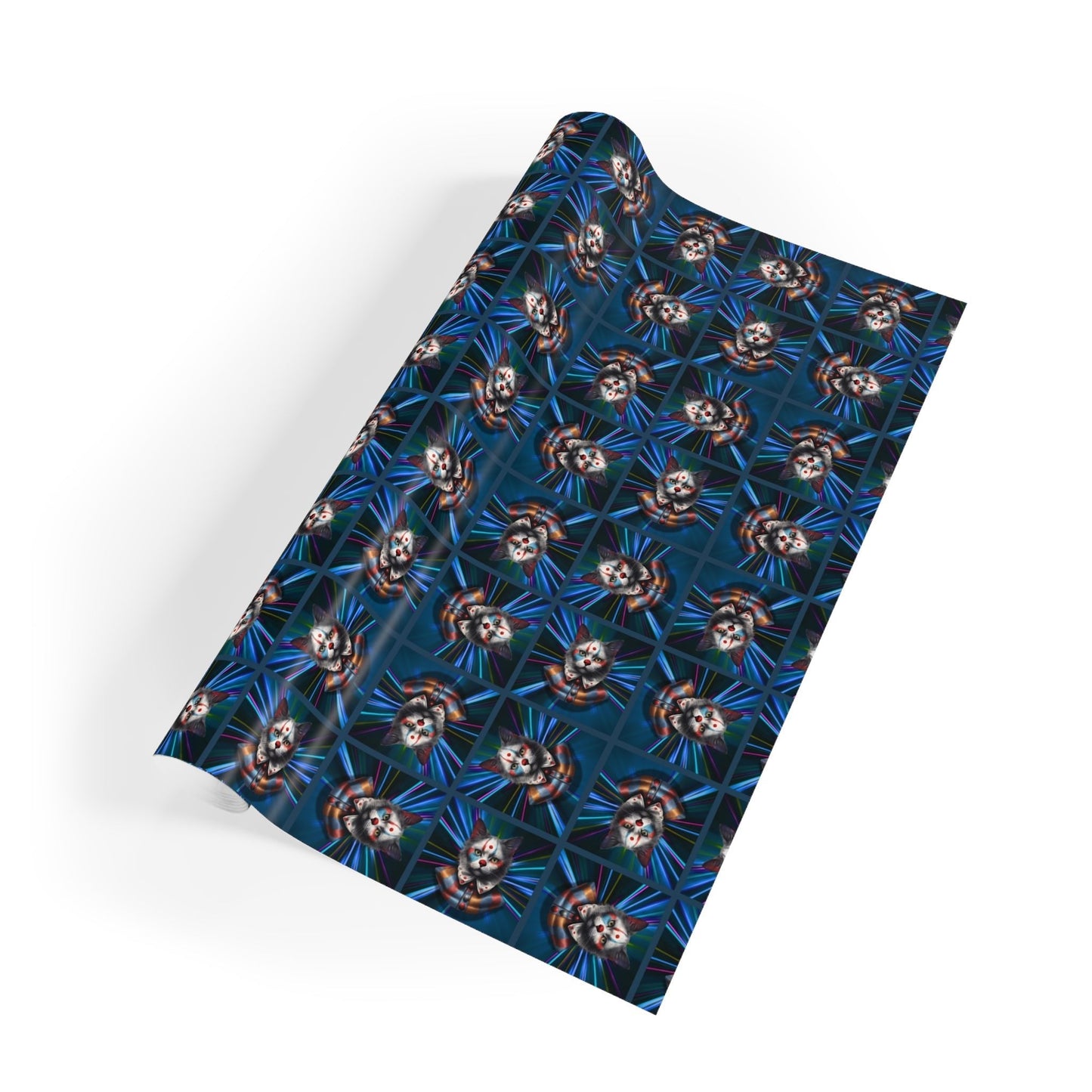 Papier d'emballage cadeau design Premium Chat Clown