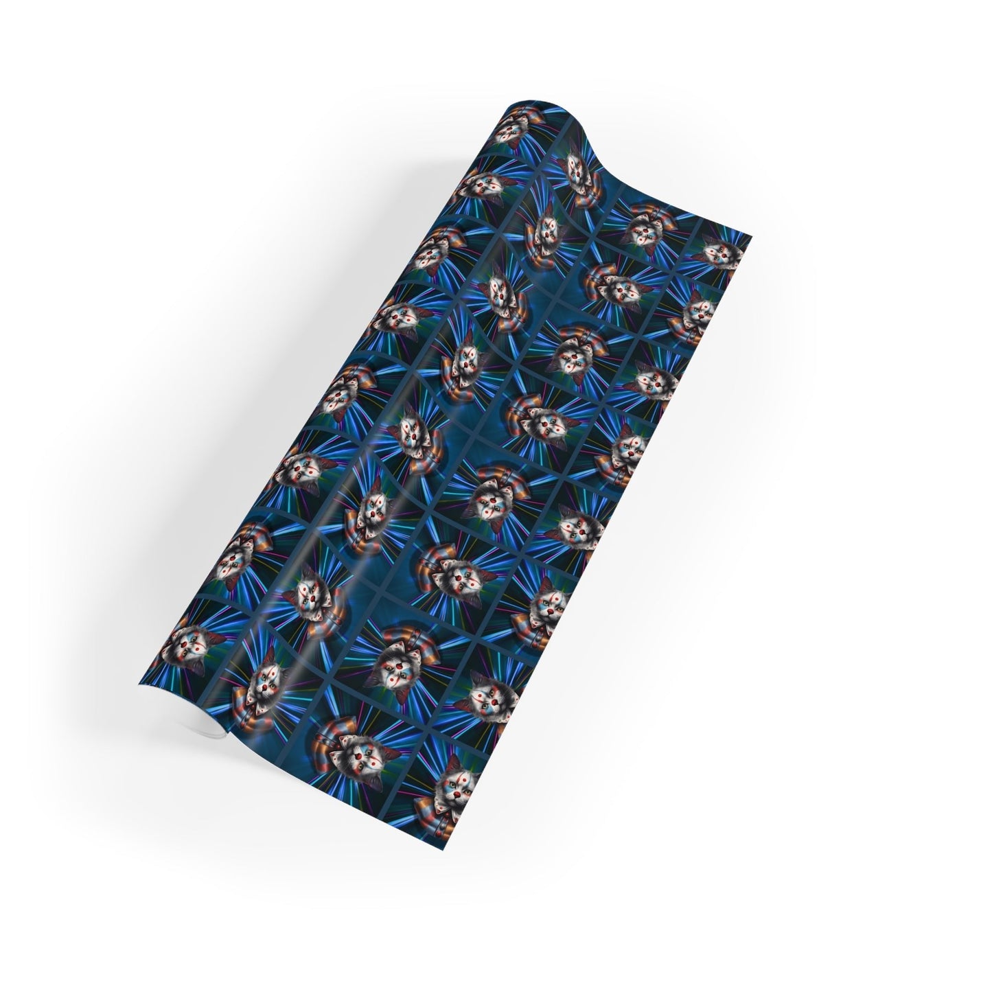 Papier d'emballage cadeau design Premium Chat Clown