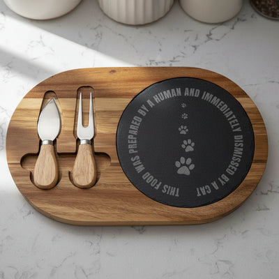 Préparé par un Humain, Rejeté par un Chat – Planche de Charcuterie