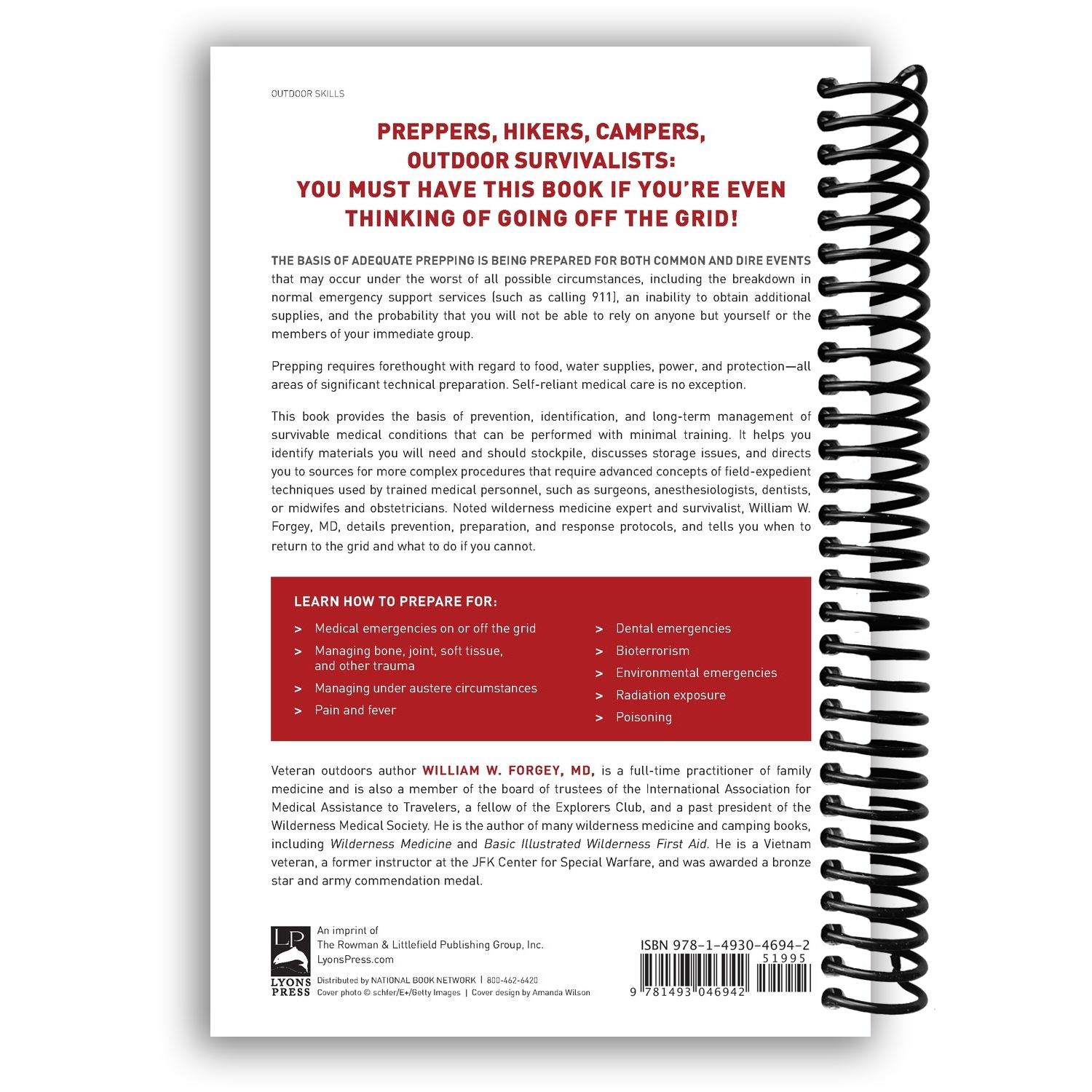 Essential Medical Preparedness Handbook (Spiral Bound) - Korvel
