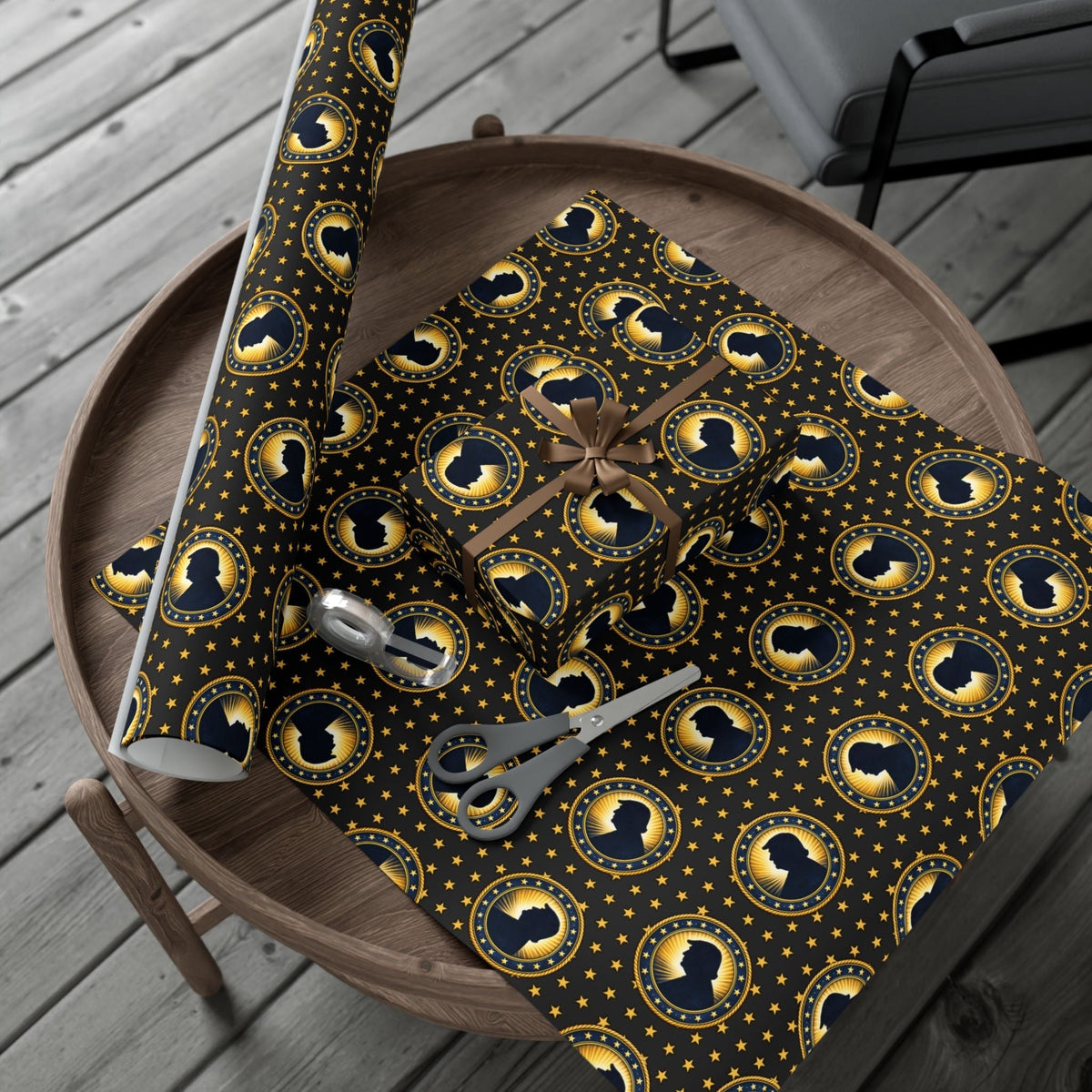 Presidential Seal Pattern Gift Wrap - All-Occasion