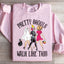 Pretty Ghouls Walk Like This Sweatshirt