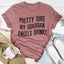 Camiseta "Bastante seguro de que mis ángeles de la guarda beben"
