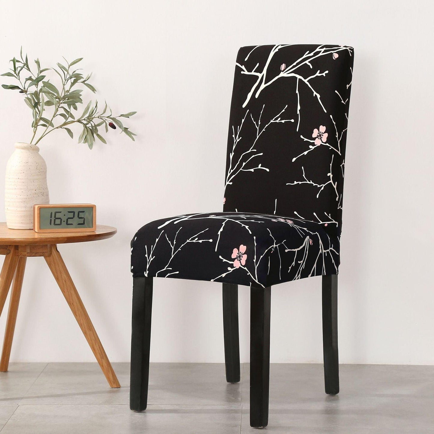Funda de Silla de Comedor Impresa Elegante - Estirable y Estilosa