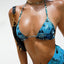 Ensemble de bikini 3 pièces à imprimé floral pour femmes