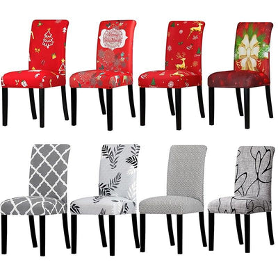Premium Printed Chair Covers - Washable & Stretchable
