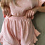 Printed Round Neck Top and Shorts Set - Korvel