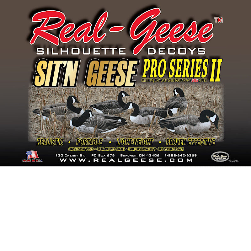 Pro Series II Sit’n Geese Decoys
