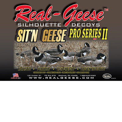 Pro Series II Sit’n Geese Decoys