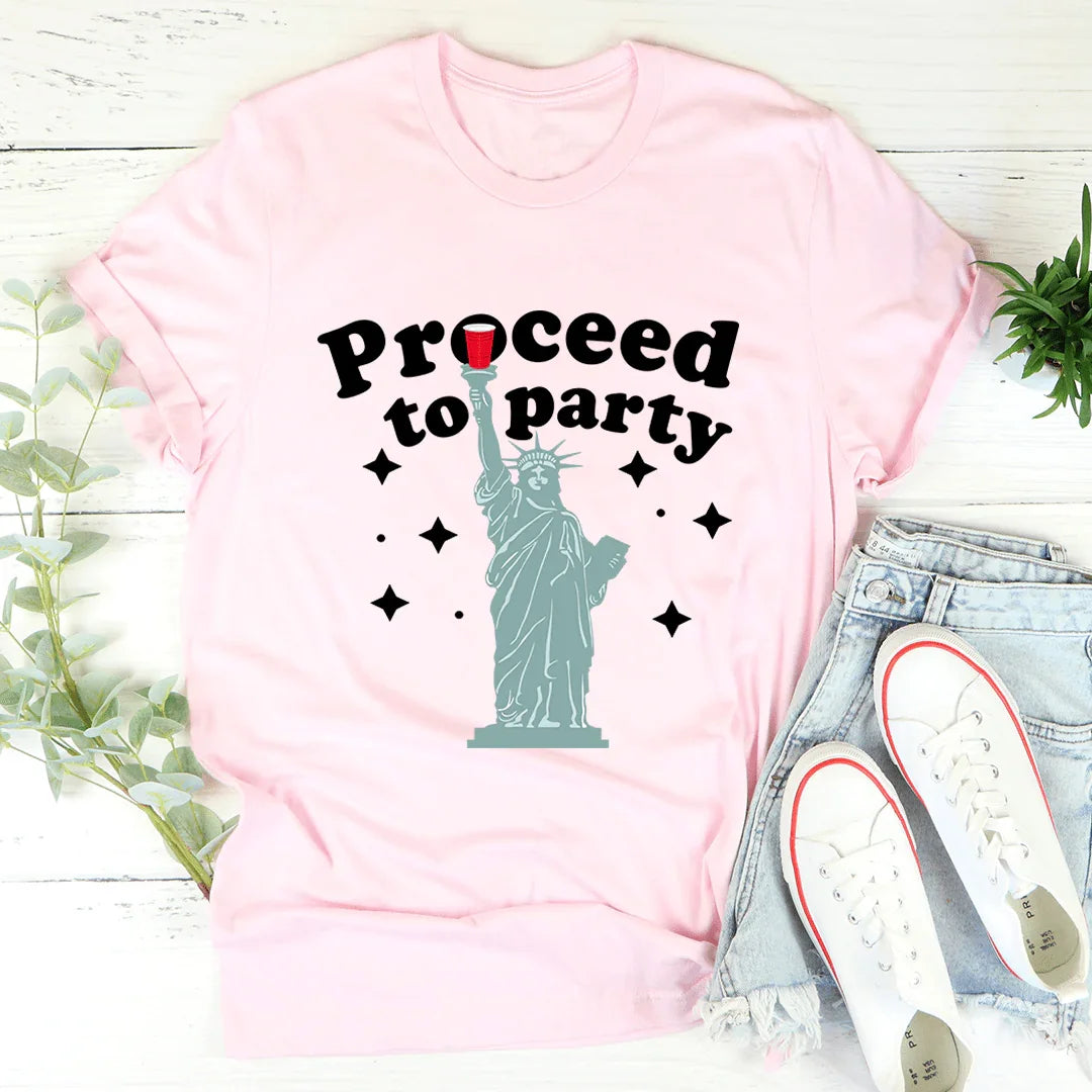 Proceed To Party Tee - Korvel