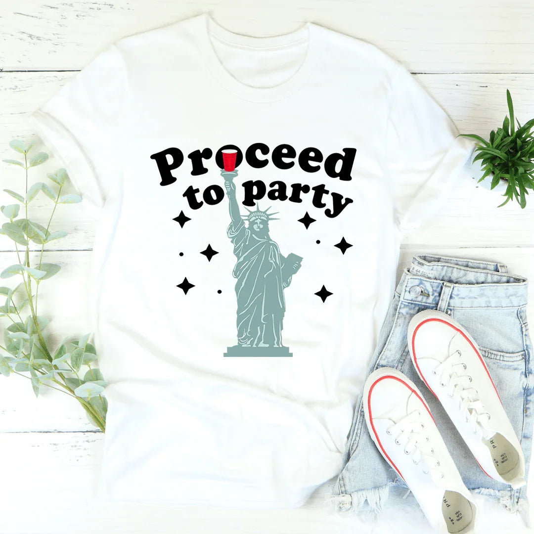 Proceed To Party Tee - Korvel