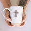 Handcrafted Cross-Themed Coffee Mug - Korvel
