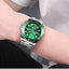 Reloj de Cuarzo Multifuncional para Hombre - Diseño Moderno de Acero Inoxidable