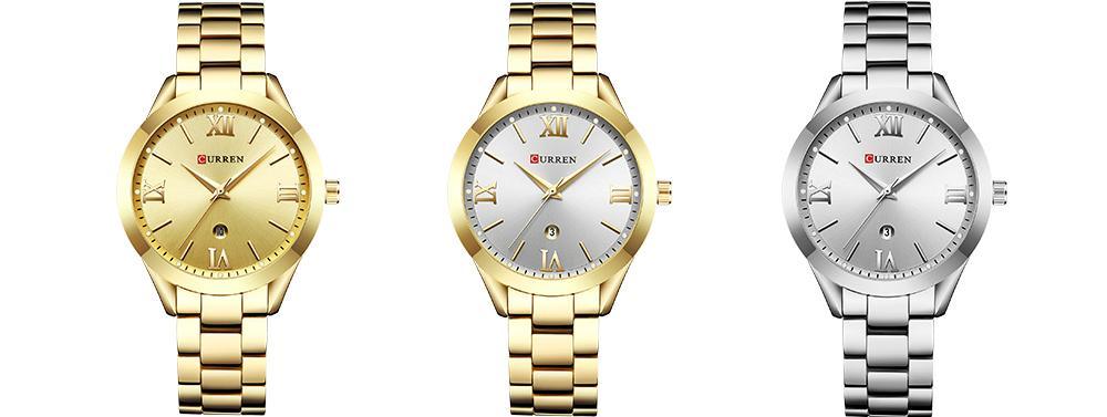 Montre étanche élégante pour femme avec affichage de la date