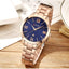 Montre étanche élégante pour femme avec affichage de la date