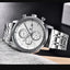 Reloj de Cuarzo de Lujo para Hombre - Reloj Deportivo de Cuero Impermeable