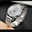 Reloj de Cuarzo de Lujo para Hombre - Reloj Deportivo de Cuero Impermeable