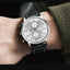 Reloj de Cuarzo de Lujo para Hombre - Reloj Deportivo de Cuero Impermeable