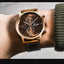 Reloj de Cuarzo de Lujo para Hombre - Reloj Deportivo de Cuero Impermeable