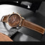 Reloj de Cuarzo de Lujo para Hombre - Reloj Deportivo de Cuero Impermeable