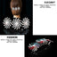 Épinglette en strass élégante pour femmes - Barrette à cheveux premium