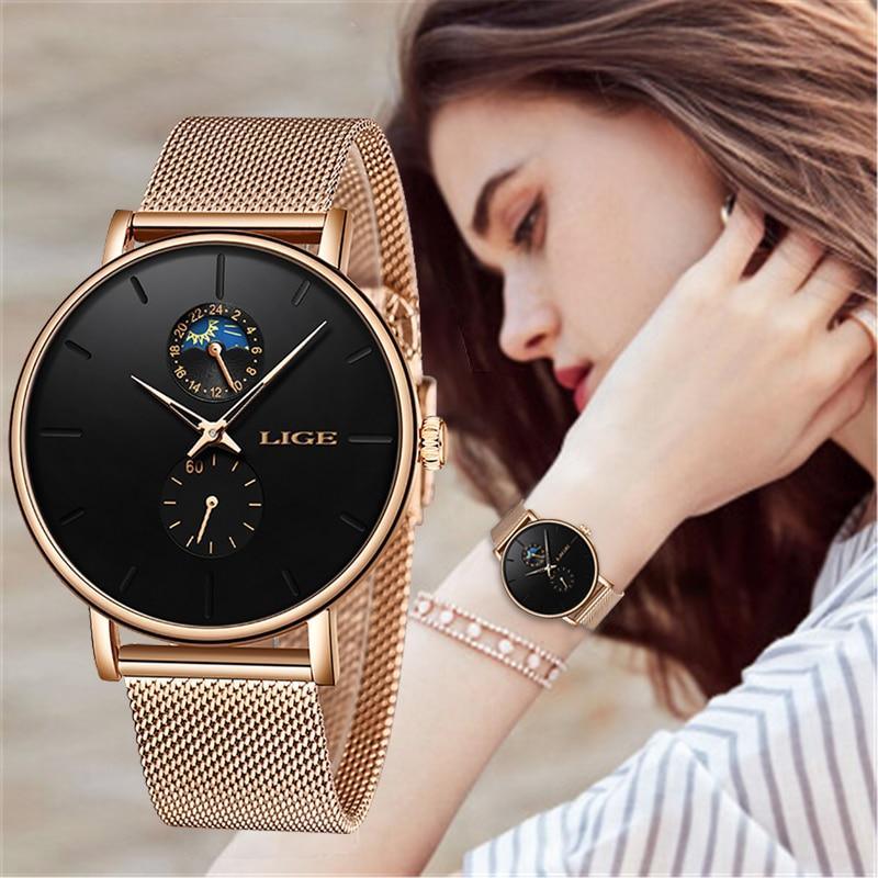 Montre Étanche Élégante pour Femme avec Chronomètres