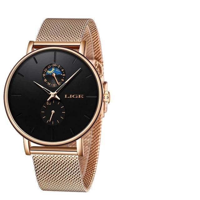 Montre Étanche Élégante pour Femme avec Chronomètres