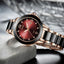 Montre Élégante Étanche pour Femme avec Accents en Acier Inoxydable et Céramique