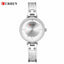 Montre en acier inoxydable élégante pour femmes avec bracelet en céramique