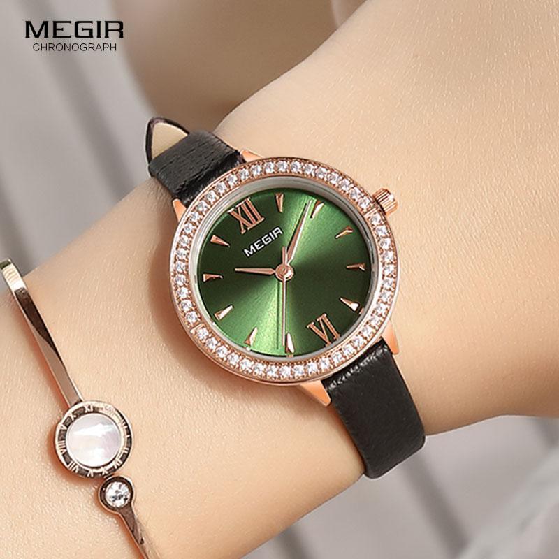 Luxury Green Fashion Women's Quartz Wrist Watch