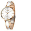Montre-bracelet moderne étanche pour femmes avec bracelet en céramique