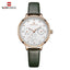Montre de Luxe Élégante pour Femme avec Double Zircon et Chronomètre