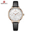 Montre de Luxe Élégante pour Femme avec Double Zircon et Chronomètre