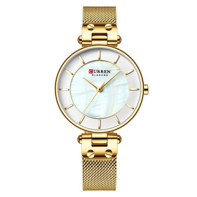 Montre de Luxe pour Femme avec Design en Zircon - Cadeau Parfait pour Elle