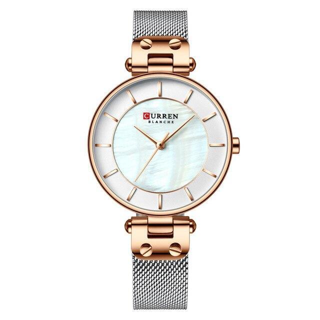 Montre de Luxe pour Femme avec Design en Zircon - Cadeau Parfait pour Elle