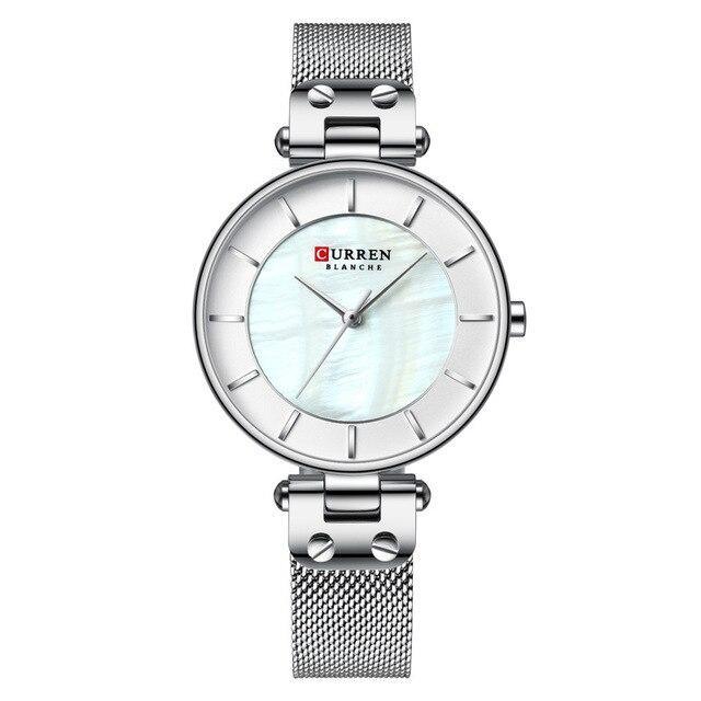 Montre de Luxe pour Femme avec Design en Zircon - Cadeau Parfait pour Elle