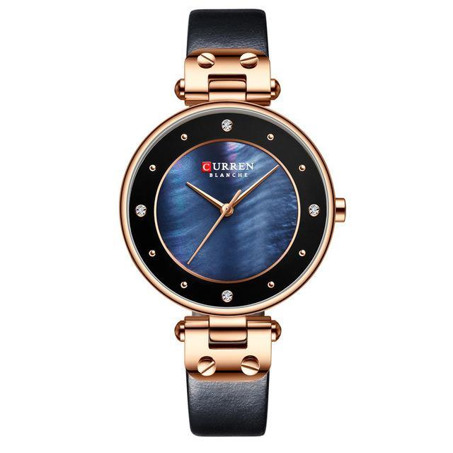 Montre de Luxe pour Femme avec Design en Zircon - Cadeau Parfait pour Elle
