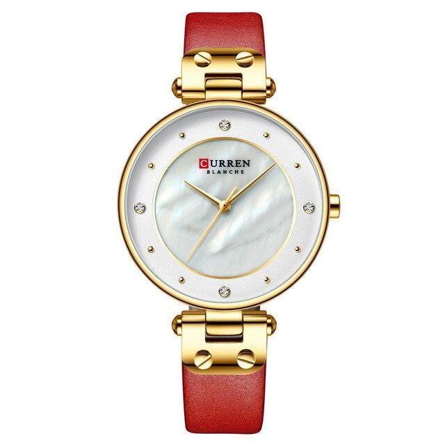 Montre de Luxe pour Femme avec Design en Zircon - Cadeau Parfait pour Elle