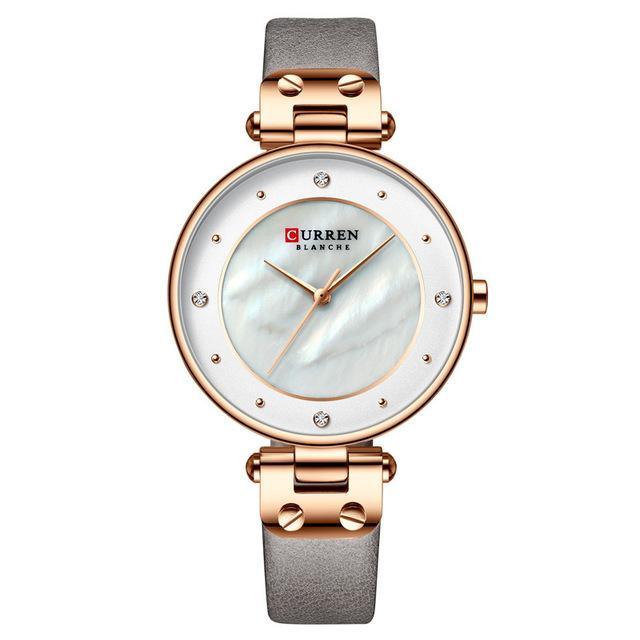 Montre de Luxe pour Femme avec Design en Zircon - Cadeau Parfait pour Elle
