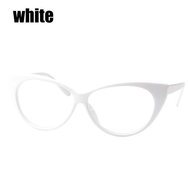 Lunettes de lecture en forme de chat pour femmes