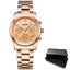 Montre Quartz Multifonctionnelle de Luxe pour Femmes - Étanche et Élégante