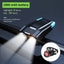 Ultra-Bright 800 Lumen Bicycle Light Set with Rechargeable Battery and Horn - Korvel
