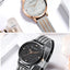 Luxury Quartz Women's Watch - Elegant Gold Stainless Steel Design